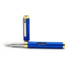 Diplomat Nexus Fountain Pen, Blue & Gold, 14k Nib -Noodlers Store 0699083a 6ea2 587e b9d7 770c7be340a1