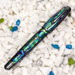 Monteverde Super Mega Limited Edition Abalone Rollerball Pen, Gunmetal Trim 5 Monteverde Super Mega Limited Edition Abalone Rollerball Pen, Gunmetal Trim -Noodlers Store 0adaaa7c ec97 56a6 8e59 aa74f7489c36