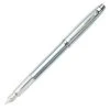 Sheaffer 100 Fountain Pen - Brushed Chrome -Noodlers Store 100 Brushed Chrome FP
