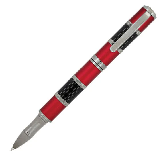 Monteverde Regatta Sport Rollerball Pen, Red & Carbon Fiber 3 Monteverde Regatta Sport Rollerball Pen, Red & Carbon Fiber