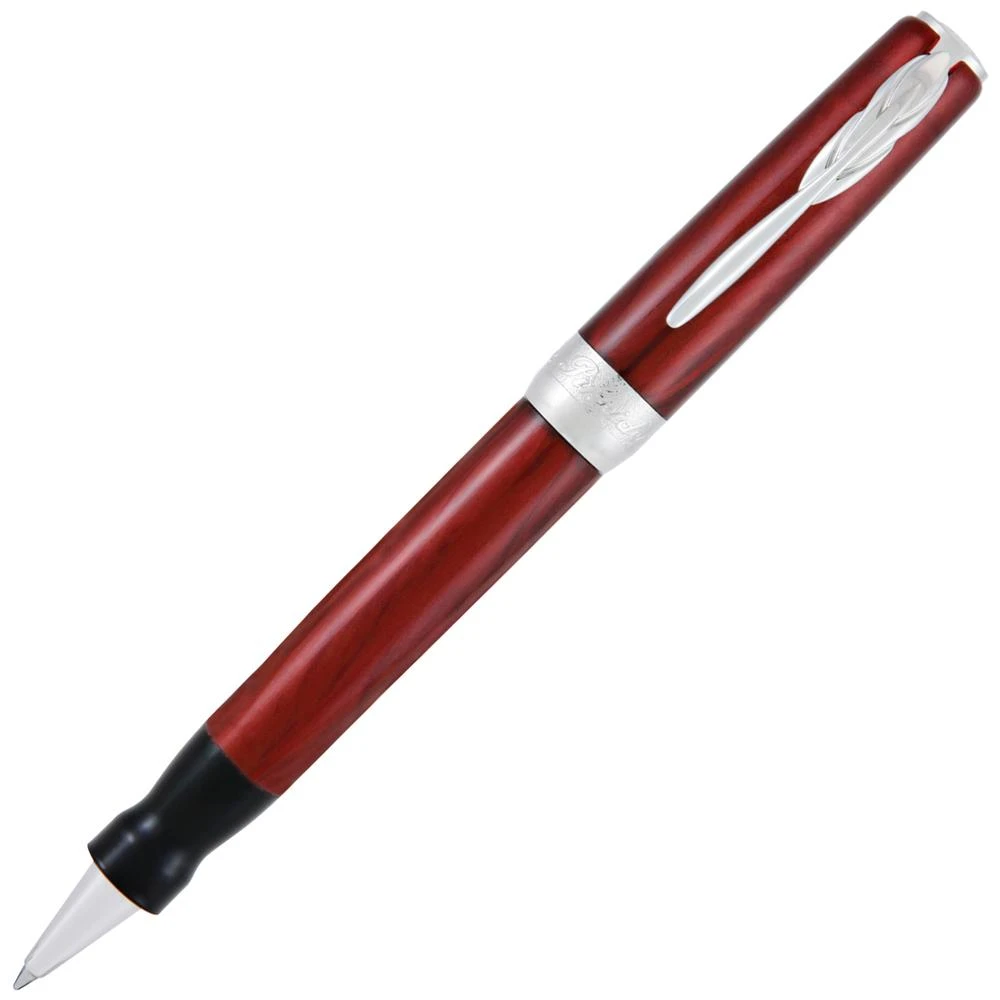 Pineider Full Metal Jacket Rollerball Pen, Army Red 3 Pineider Full Metal Jacket Rollerball Pen, Army Red