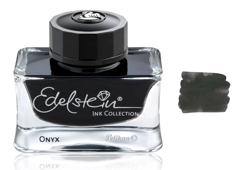 Pelikan Edelstein Fountain Pen Ink Bottle, 50ml, Onyx Black 3 Pelikan Edelstein Fountain Pen Ink Bottle, 50ml, Onyx Black