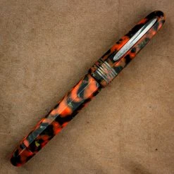 Stipula Limited Edition Etruria Faceted Fountain Pen, Passion Fruit, 18K Nib -Noodlers Store 173c3a10 7322 56e4 99b2 80609e406bd1