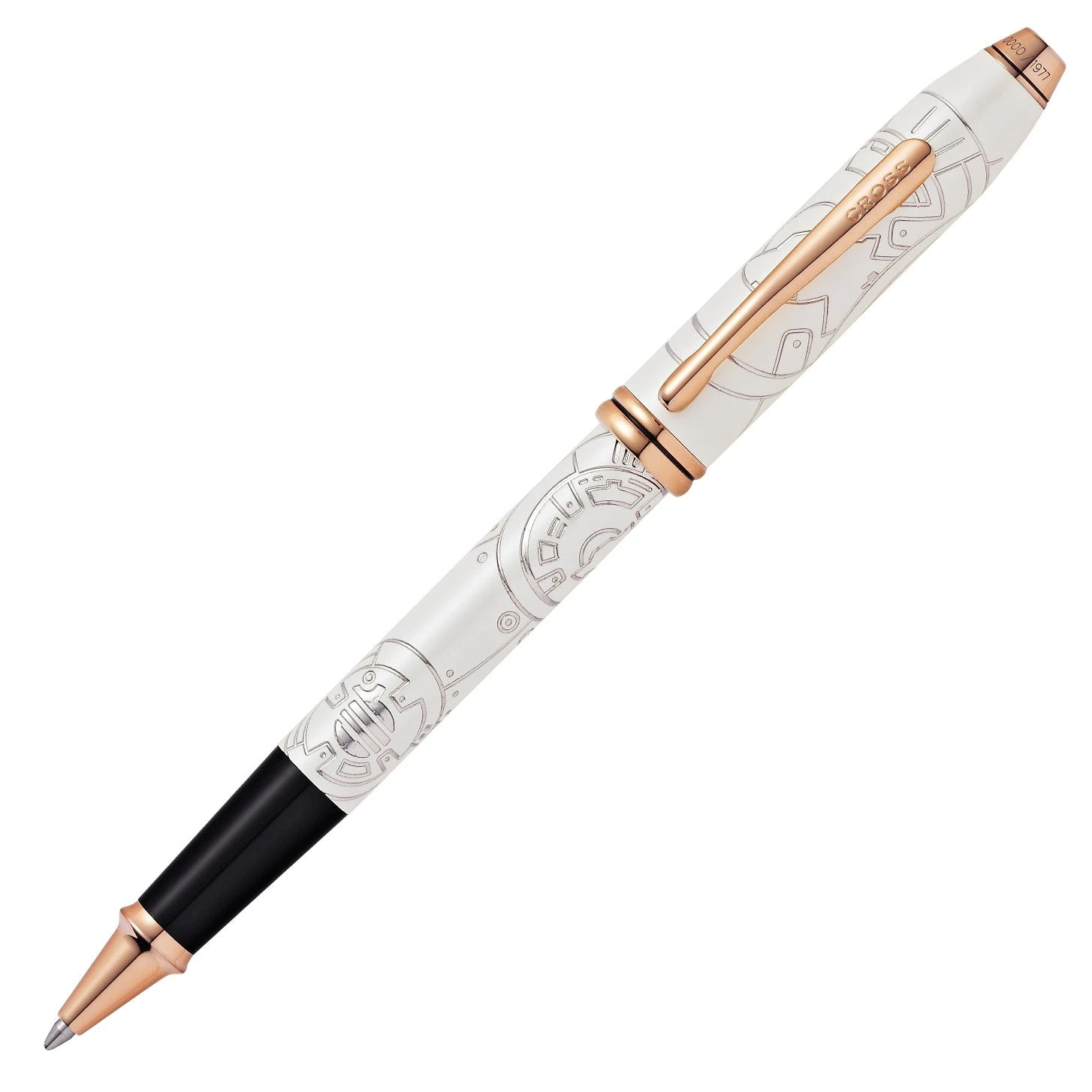 Cross® Cross Townsend Star Wars Rollerball Pen, BB8, White & Gold 3 Cross® Cross Townsend Star Wars Rollerball Pen, BB8, White & Gold