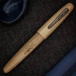 Conklin All American Pau-Preto Limited Edition Fountain Pen, Gunmetal Trim 5 Conklin All American Pau-Preto Limited Edition Fountain Pen, Gunmetal Trim -Noodlers Store 1pGunmetal2