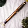 Tibaldi Bononia Seilan Purple Resin Fountain Pen, Gold Trim -Noodlers Store 2tbfp