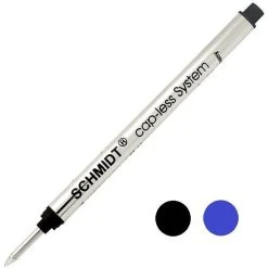Schmidt Long Capless Rollerball Pen Refill, 8126, 8127, 8120