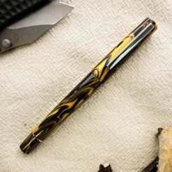 Tibaldi Infrangibile Special Edition Chrome Yellow Fountain Pen, Full Resin, Fine Point 5 Tibaldi Infrangibile Special Edition Chrome Yellow Fountain Pen, Full Resin, Fine Point -Noodlers Store 41ZtHSaKbLL. AC SL1472 hhh