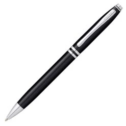 Cross® Cross Avitar Ballpoint Pen, Black & Chrome