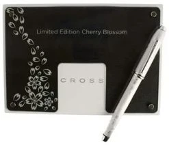 Cross® Cross Townsend Limited Edition Cherry Blossom Rollerball Pen, Brushed Platinum 7 Cross® Cross Townsend Limited Edition Cherry Blossom Rollerball Pen, Brushed Platinum -Noodlers Store 41xBj5 wUVL. AC