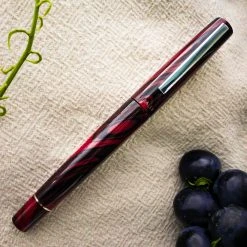 Tibaldi Infrangibile Special Edition Mauve Red Fountain Pen, Full Resin, Fine Point -Noodlers Store 51UUtQPL4YLff b353fd1d c06e 4e0d a613 b87c7e6e26c6
