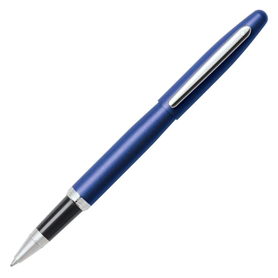 Sheaffer VFM Rollerball Pen, Blue & Chrome 3 Sheaffer VFM Rollerball Pen, Blue & Chrome