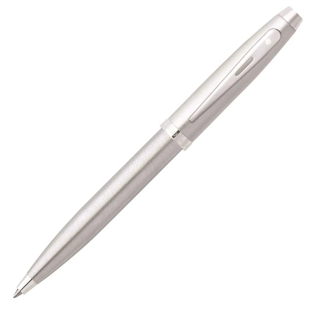Sheaffer 100 Ballpoint Pen, Brushed Chrome 3 Sheaffer 100 Ballpoint Pen, Brushed Chrome