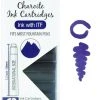 Monteverde International Standard Fountain Pen Ink Cartridges, Charoite 2 Monteverde International Standard Fountain Pen Ink Cartridges, Charoite -Noodlers Store 51sTjswV5nL. SL1139