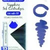 Monteverde International Standard Fountain Pen Ink Cartridges, Sapphire