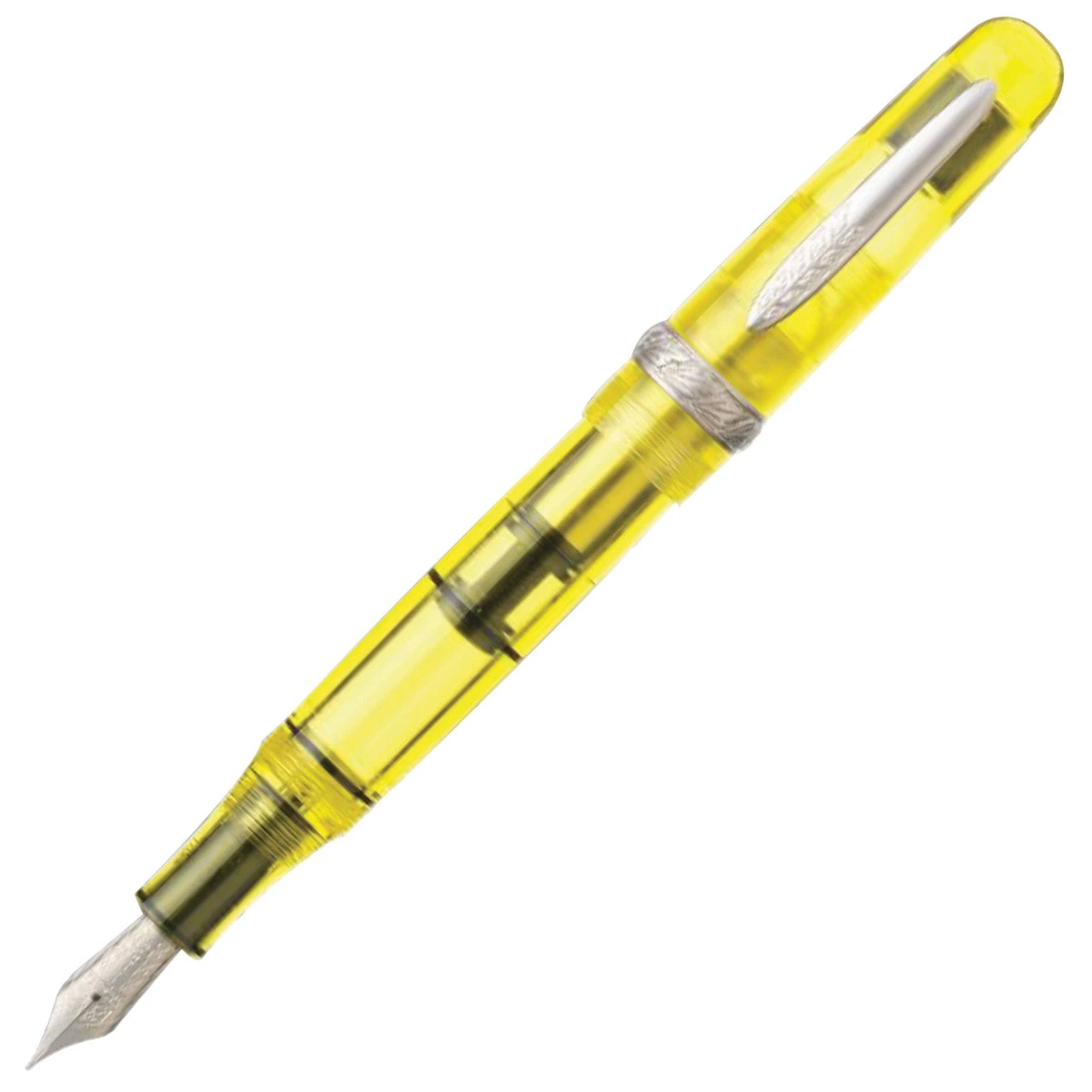 Stipula Etruria Limited Edition Rainbow Fountain Pen, Clear Yellow 3 Stipula Etruria Limited Edition Rainbow Fountain Pen, Clear Yellow
