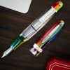 Stipula Etruria Prisma Di Luce Rainbow Limited Edition Fountain Pen, V-Flex Nib -Noodlers Store 5fb56ab6 54f8 5c56 b363 b89d656a0273