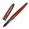 Conklin Herringbone Fountain Pen, Orange
