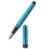 Pineider Avatar UR Matte Fountain Pen, Ice Blue