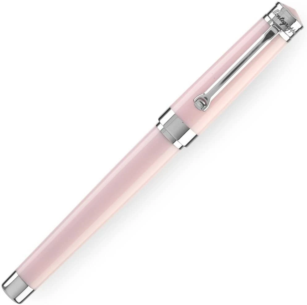 Montegrappa Parola Rollerball Pen, Crayon Pink 4 Montegrappa Parola Rollerball Pen, Crayon Pink - Image 2