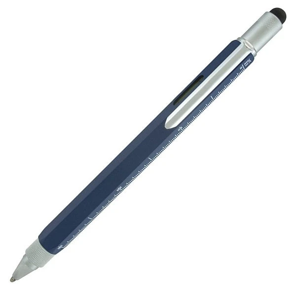 Monteverde 9 In 1 One Touch Tool Ballpoint Pen & Stylus, Dark Blue 3 Monteverde 9 In 1 One Touch Tool Ballpoint Pen & Stylus, Dark Blue