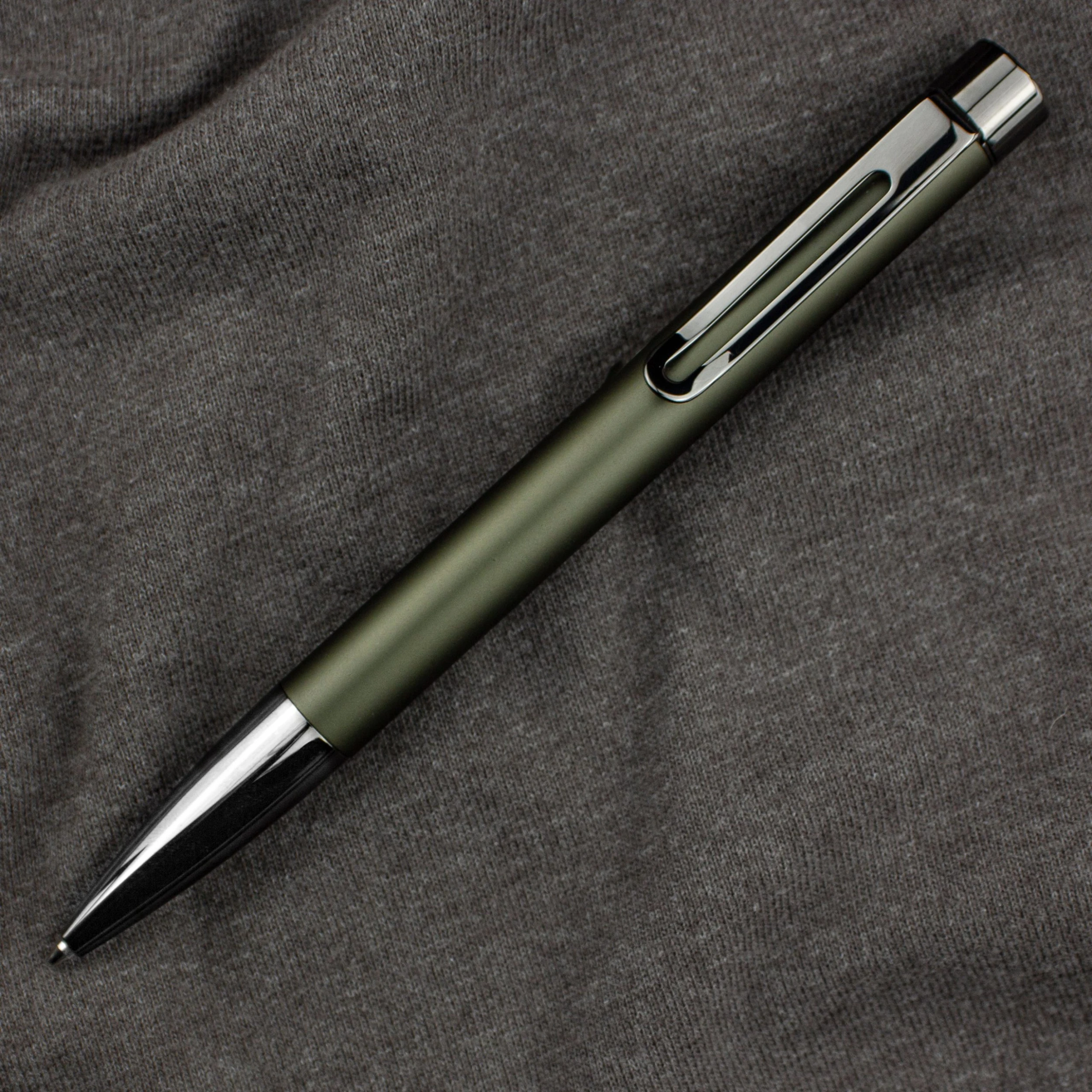 Monteverde Ritma Special Edition Ballpoint Pen, Olive Green 3 Monteverde Ritma Special Edition Ballpoint Pen, Olive Green