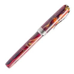 Pineider La Grande Bellezza Fountain Pen, Rodolite Red, Medium Nib -Noodlers Store 64072ba2 617c 5a33 8a26 1b4c1d1609ed