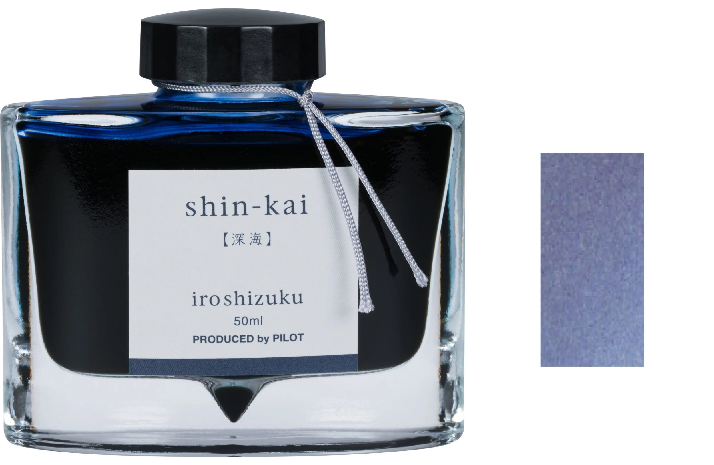 Pilot Iroshizuku Fountain Pen Ink Bottle, 50ml, Shin-kai 3 Pilot Iroshizuku Fountain Pen Ink Bottle, 50ml, Shin-kai