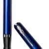 Pineider Full Metal Jacket Fountain Pen, Lightning Blue, 14K Gold Nib