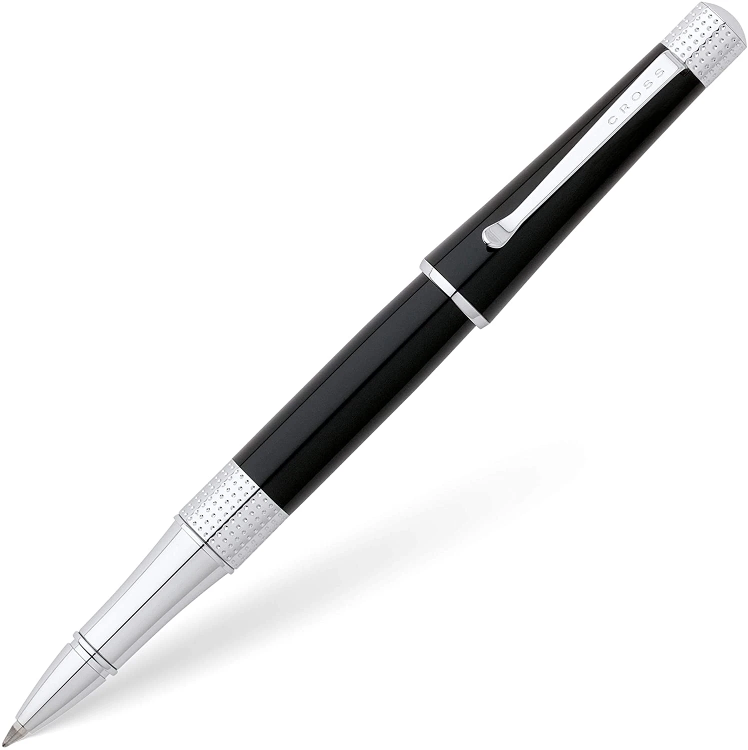 Cross® Cross Beverly Rollerball Pen, Black Lacquer & Chrome 3 Cross® Cross Beverly Rollerball Pen, Black Lacquer & Chrome