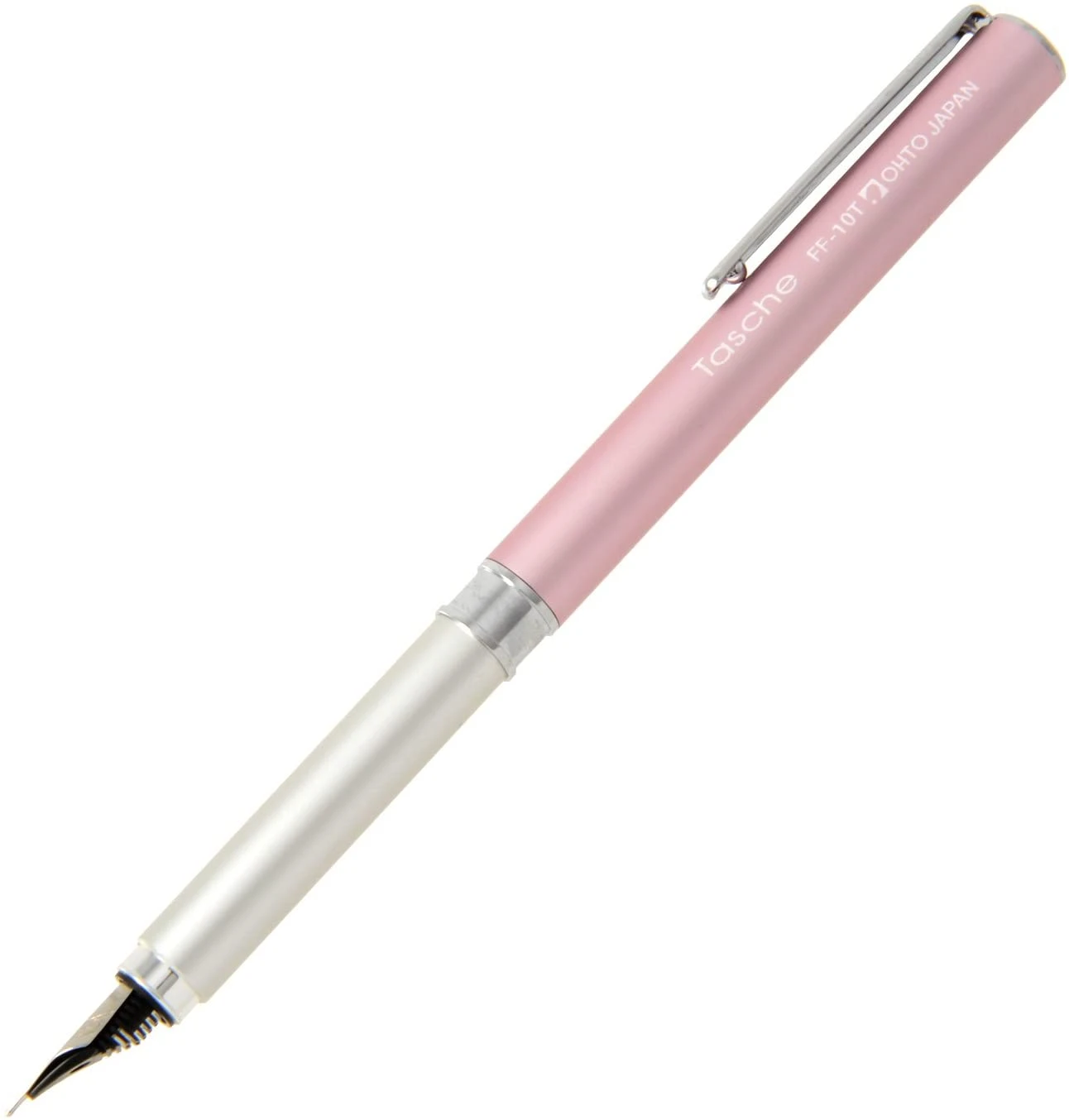 Ohto Tasche Pocket Fountain Pen, Pink 4 Ohto Tasche Pocket Fountain Pen, Pink - Image 2