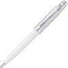 Sheaffer 100 Ballpoint Pen, White Lacquer & Brushed Chrome 1 Sheaffer 100 Ballpoint Pen, White Lacquer & Brushed Chrome -Noodlers Store 71ZdR ZVm4L. AC SL1500