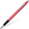 Cross® Cross Classic Century Fountain Pen, Aquatic Coral & Chrome, Medium Nib