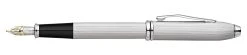 Cross® Cross Townsend, Special Edition, Brushed Platinum Fountain Pen, 18kt Gold Fine Nib 8 Cross® Cross Townsend, Special Edition, Brushed Platinum Fountain Pen, 18kt Gold Fine Nib -Noodlers Store 71aNn sKQoL. SL1500
