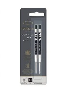 Parker® Parker Genuine Gel Ballpoint Pen Refills, .7mm