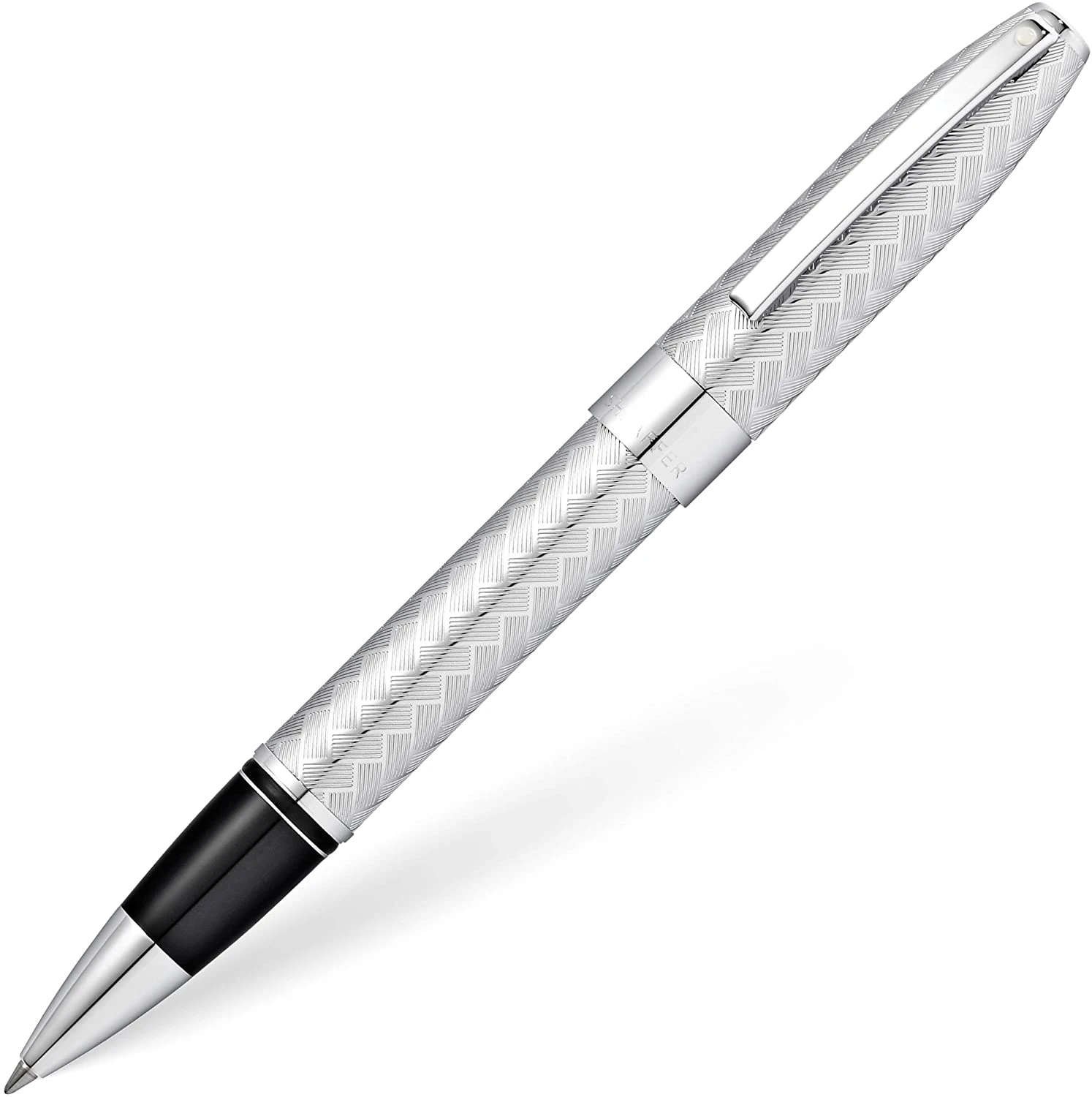 Sheaffer Legacy Herringbone Rollerball Pen, Chrome 3 Sheaffer Legacy Herringbone Rollerball Pen, Chrome