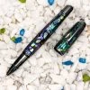 Monteverde Super Mega Limited Edition Abalone Rollerball Pen, Gunmetal Trim 1 Monteverde Super Mega Limited Edition Abalone Rollerball Pen, Gunmetal Trim -Noodlers Store 7607e336 48c8 5a75 9ad1 b1abe5280ec9