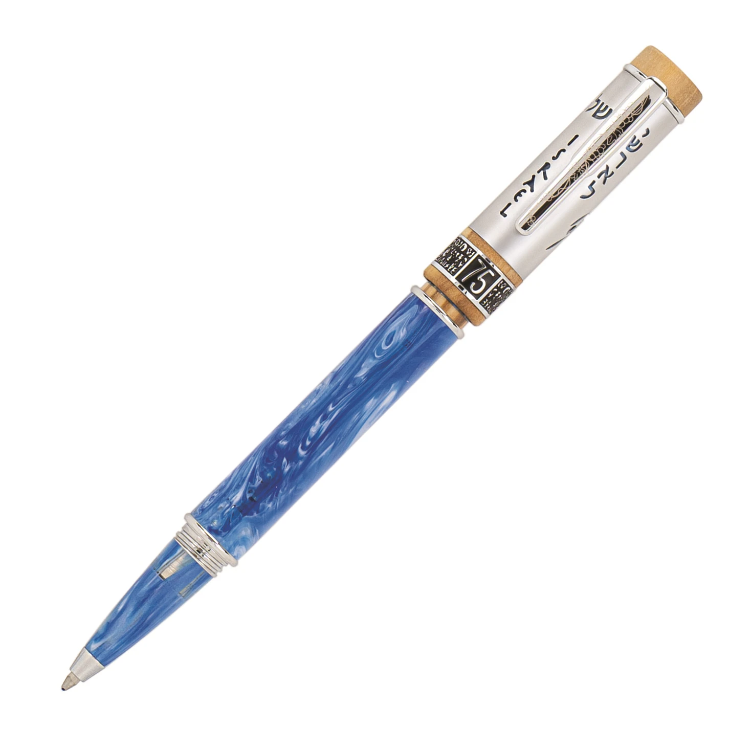 Conklin Israel 75th Anniversary Limited Edition Rollerball Pen 3 Conklin Israel 75th Anniversary Limited Edition Rollerball Pen
