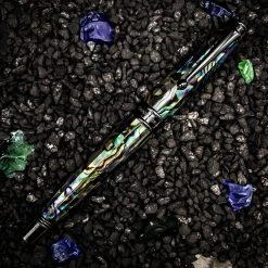 Monteverde Invincia Limited Edition Abalone Shell Fountain Pen, Gunmetal Trim -Noodlers Store 80767ebe f27a 55be 9fe0 cca018bd2623