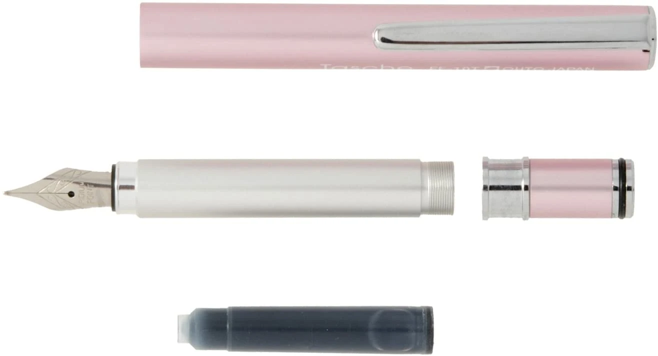 Ohto Tasche Pocket Fountain Pen, Pink 5 Ohto Tasche Pocket Fountain Pen, Pink - Image 3