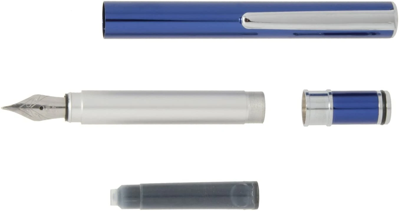 Ohto Tasche Pocket Fountain Pen, Blue 5 Ohto Tasche Pocket Fountain Pen, Blue - Image 3