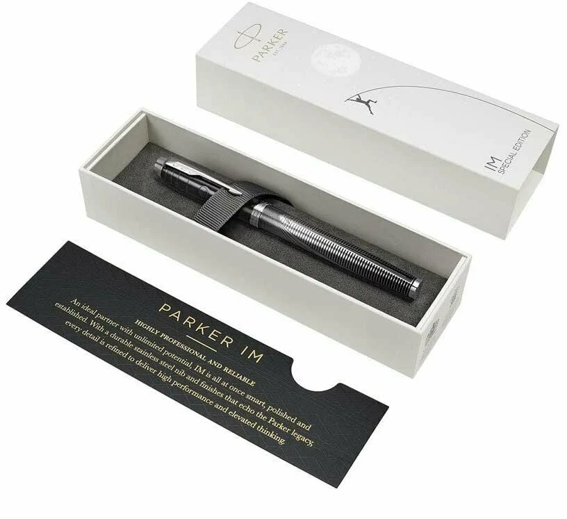 Parker® Parker IM Special Edition Fountain Pen, Metallic Pursuit, Medium Nib 4 Parker® Parker IM Special Edition Fountain Pen, Metallic Pursuit, Medium Nib - Image 2
