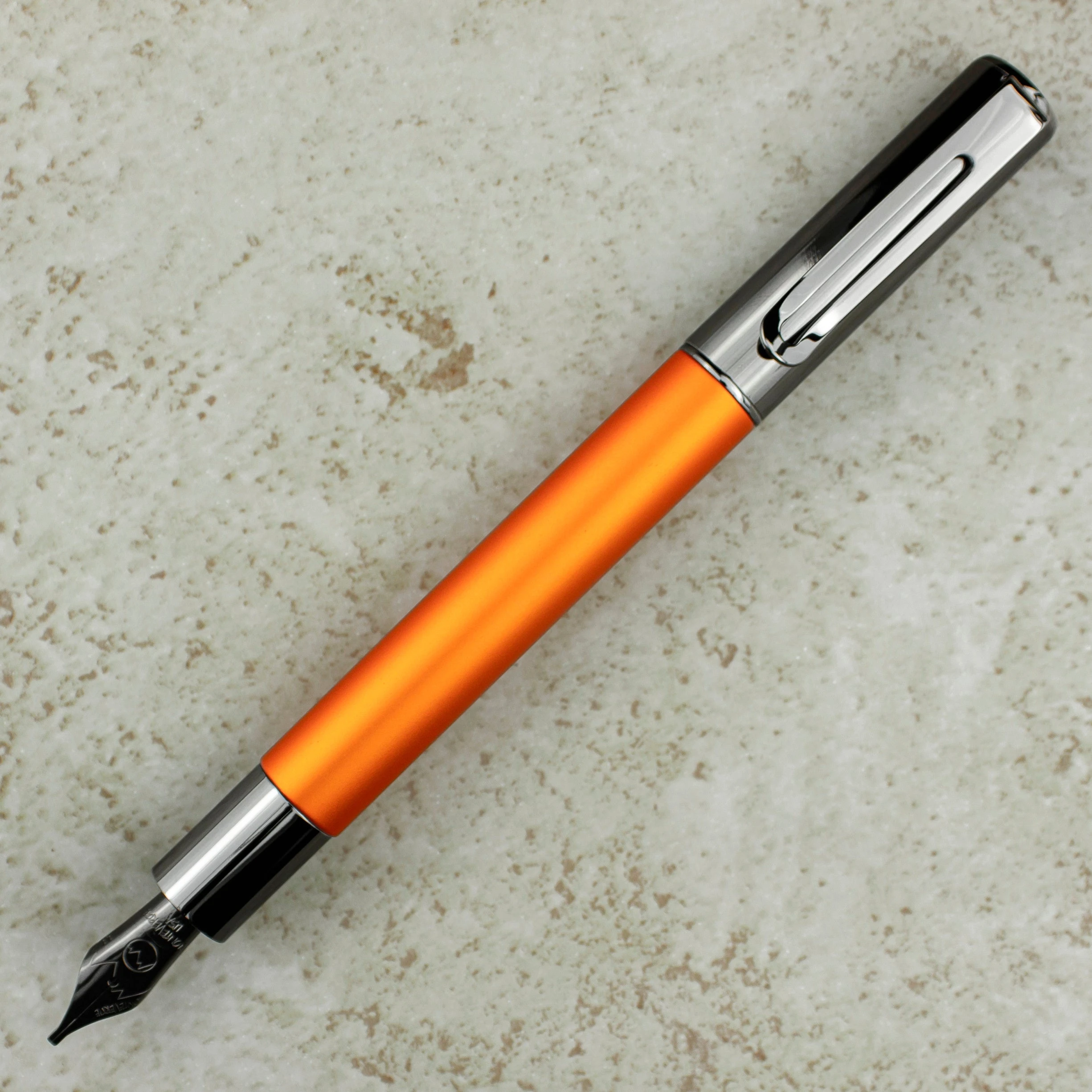 Monteverde Ritma Special Edition Fountain Pen, Anodized Orange 3 Monteverde Ritma Special Edition Fountain Pen, Anodized Orange