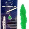 Conklin Fountain Pen Ink Cartridges, 12 Pack, Green 2 Conklin Fountain Pen Ink Cartridges, 12 Pack, Green -Noodlers Store 9ac70254 1bdd 5e23 bce6 2f0985f5e587