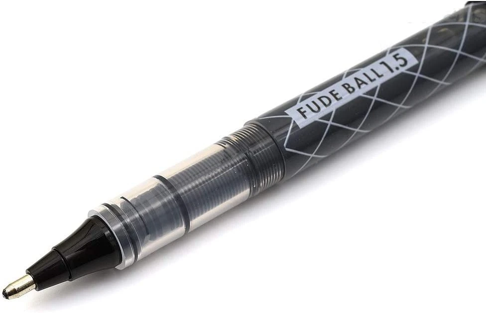 Ohto Fude Liquid Ink Rollerball Pen. 1.5mm, Extra Bold, Black Body & Ink 4 Ohto Fude Liquid Ink Rollerball Pen. 1.5mm, Extra Bold, Black Body & Ink - Image 2