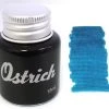Ostrich Fountain Pen Ink Bottle, 18ml, Blue Moon Lake 2 Ostrich Fountain Pen Ink Bottle, 18ml, Blue Moon Lake -Noodlers Store BlueMoonLake