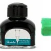 Pineider Fountain Pen Ink Bottle, 75ml Glass Bottle, Green -Noodlers Store BottleGreen