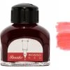 Pineider Fountain Pen Ink Bottle, 75ml Glass Bottle, Red 2 Pineider Fountain Pen Ink Bottle, 75ml Glass Bottle, Red -Noodlers Store BottleRed