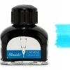 Pineider Fountain Pen Ink Bottle, 75ml Glass Bottle, Turquoise 2 Pineider Fountain Pen Ink Bottle, 75ml Glass Bottle, Turquoise -Noodlers Store BottleTurquoise