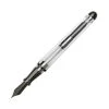 Pineider Avatar UR Demo Black Trim Clear Fountain Pen, Fine -Noodlers Store Clear1 002